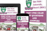 IMSU Post-UTME Past Questions & Answers for Science Courses