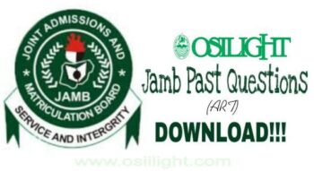 JAMB Past Question Papers (Art 2007 - 2023)