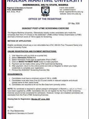 LASUED Post-UTME & Direct Entry Form 2026/2027 Out | Eligibility, Requirements and Application Guide