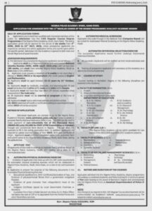 Nigeria Police Academy (POLAC) Admission Form 2026/2027 Out for 13th Regular Course | Apply Now